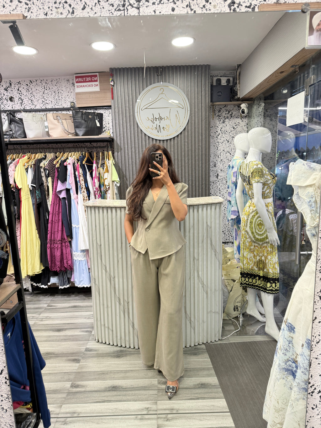 Brown Elegance Coord Set