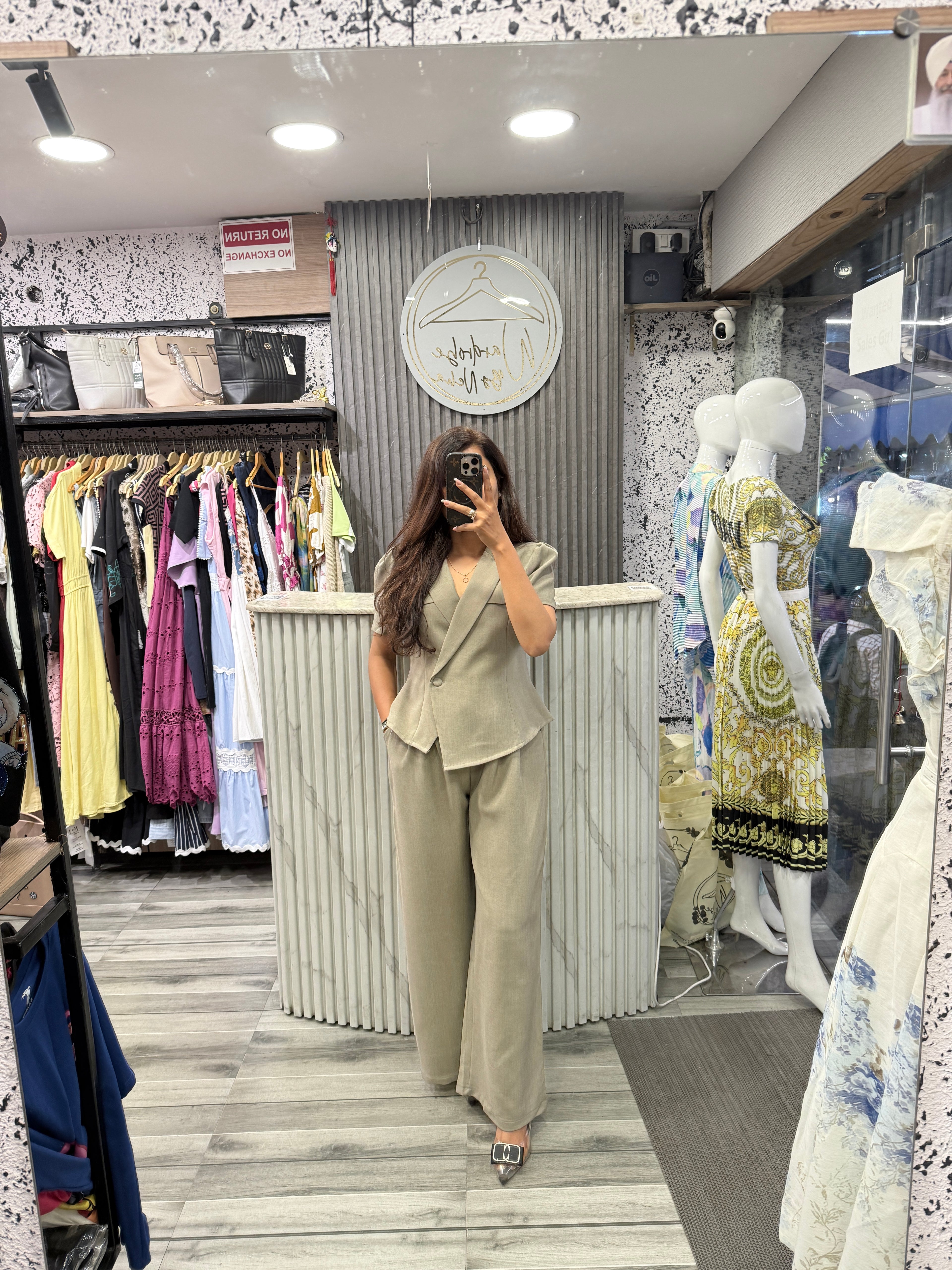 Brown Elegance Coord Set