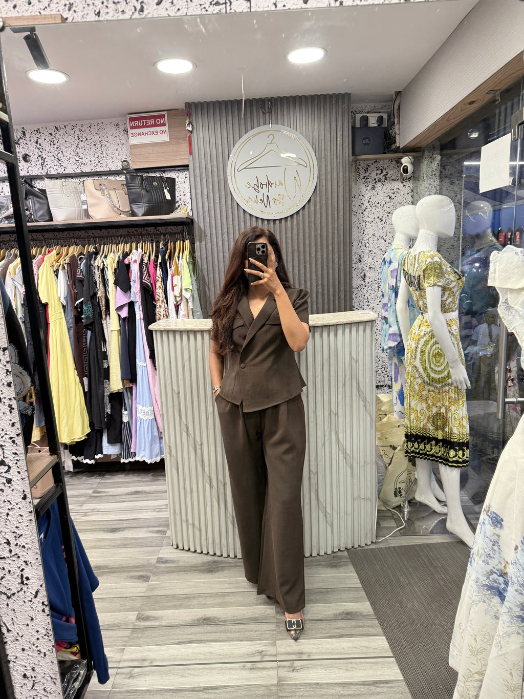 Brown Elegance Coord Set