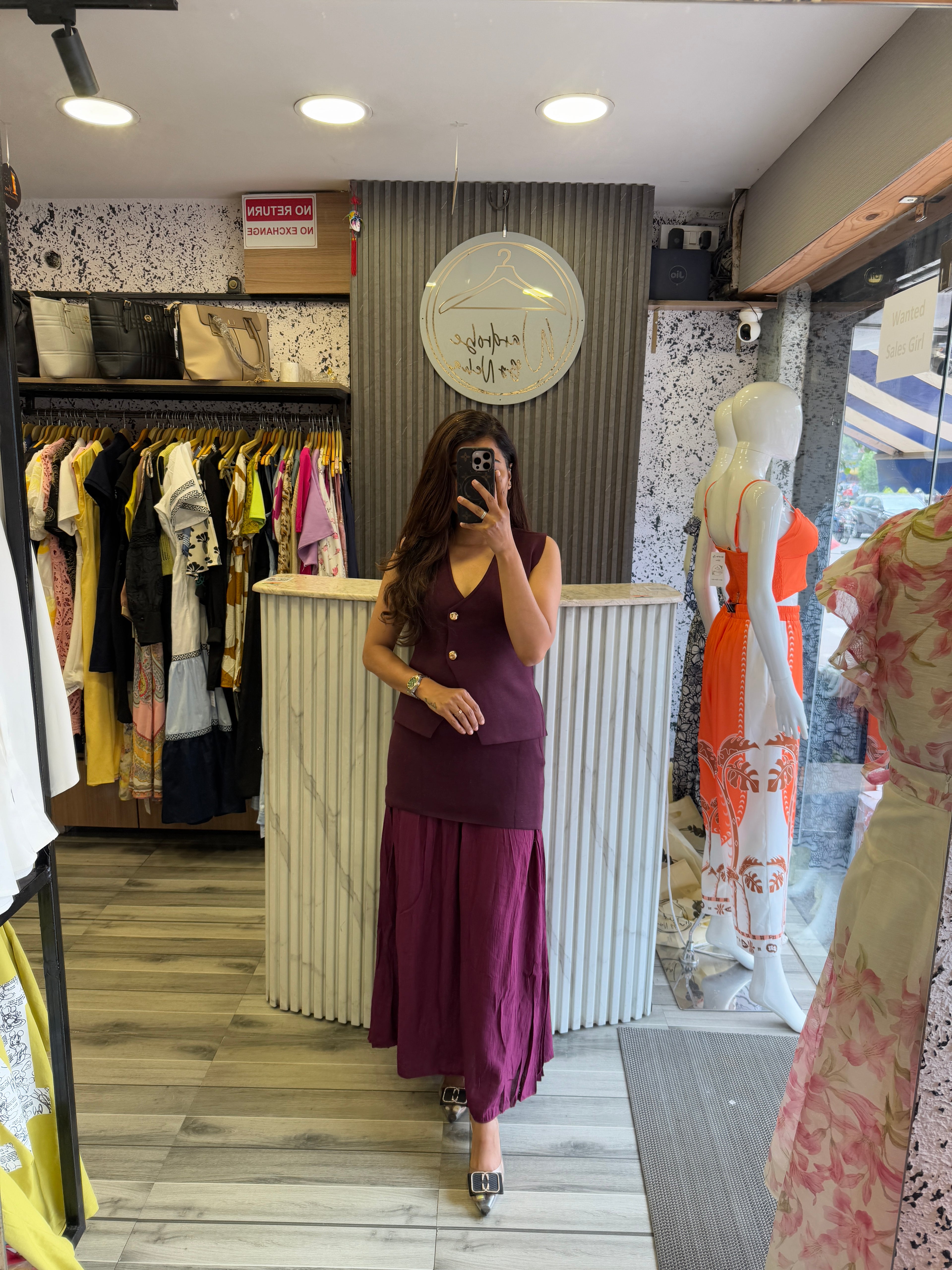 Kaira Brown Coord Set